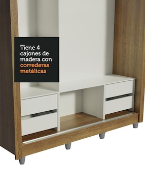 Ropero Madesa Lyon Plus 10935Z4GCP de MDP