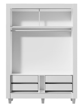 Ropero Madesa Dallas Plus 1094092E4GCP de MDP