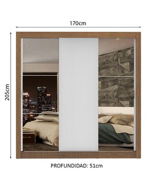 Ropero Madesa Lyon Plus 10936E2E4G de MDP