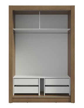 Ropero Madesa Dallas Plus 10945Z2E4GCP de MDP