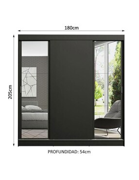 Ropero Madesa Reno 10958N2E de MDP