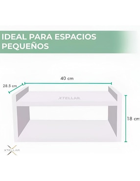 Repisa Xtellar de madera