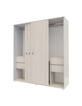 Armario Maderkit M01960CL-NIBL de aglomerado y madera