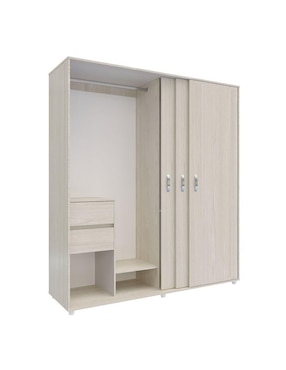 Armario Maderkit M01960CL-NIBL de aglomerado y madera