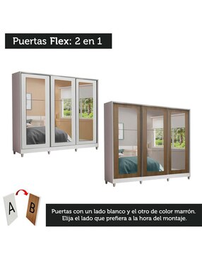 Ropero Madesa eros 1163093ecp de MDF