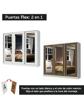 Ropero Madesa Eros 1163093e de MDF