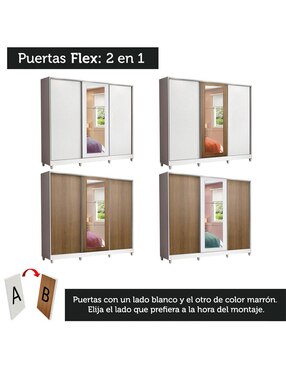 Ropero Madesa Eros 11639b1ecp de MDF