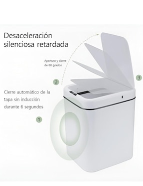 Bote de basura Xtellar de ABS
