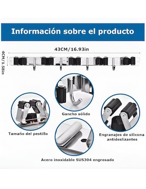 Organizador de escobas Xtellar Xtllar1091