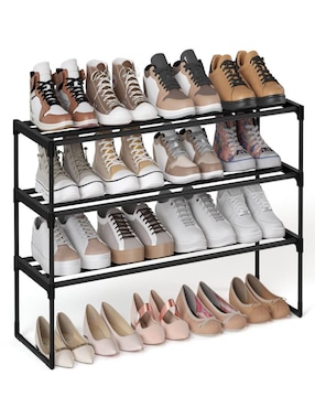 Zapatera tubular Songmics Deky para 4 pares de zapatos adulto