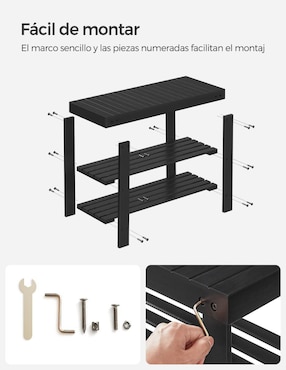 Zapatera Songmics Carte para 6 pares de zapatos adulto
