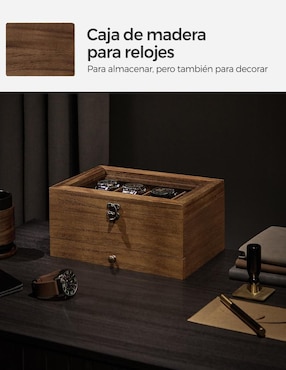 Caja reloj Songmics Anicia cuadrada