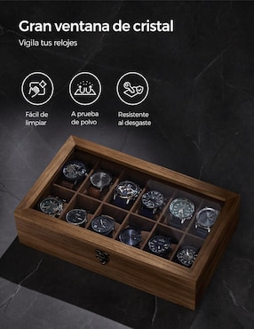 Caja reloj Songmics Anicia cúbica