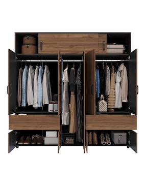 Armario Maderkit habitación m01614cl-gswe de aglomerado