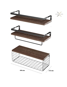 Repisa armable Xtellar de madera