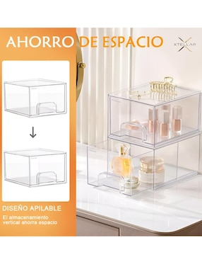 Organizador de cosmeticos armable Xtellar