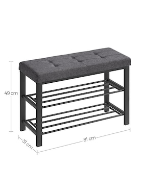 Zapatera Songmics Home Carsen para 8 pares de zapatos