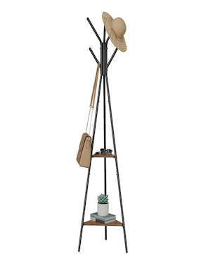 Perchero de piso Songmics Home Colten de acero 5 ganchos