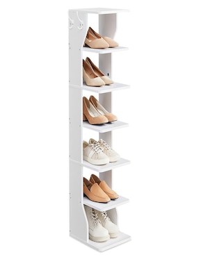 Zapatera armable Songmics Home Island para 6 pares de zapatos