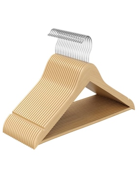 Set gancho Songmics Home Cason de madera 10 piezas