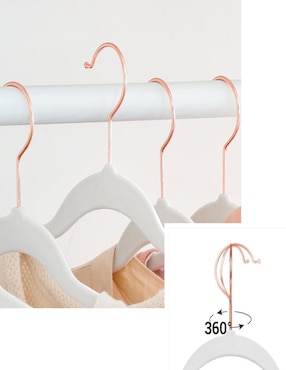 Set gancho Songmics Home Breanna de plástico 30 piezas