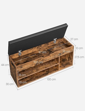 Zapatera armable mueble Songmics Home Custos para 8 pares de zapatos