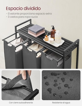 Cesto para ropa Songmics Home Brenta