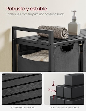 Cesto para ropa Songmics Home Brenta
