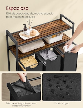 Cesto para ropa Songmics Home Brenta