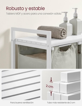 Cesto para ropa Songmics Home Brenta