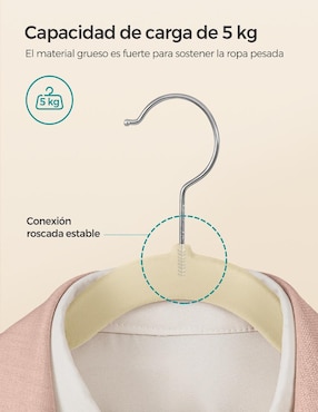 Set gancho Songmics Home Breanna 30 piezas