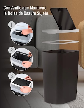 Set cesto multiusos Magma Life de plástico