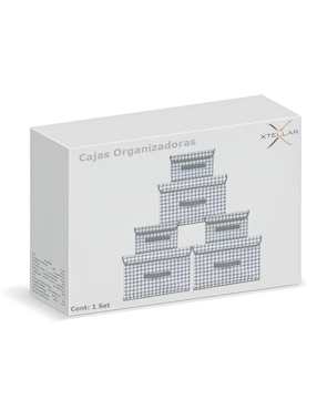 Set de organizador multiusos armable Xtellar xtllar1017