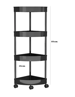 Carrito organizador armable Xtellar xtllar1334