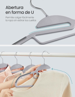 Set gancho Songmics Home Bodie 50 piezas