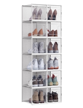 Zapatera armable Songmics Home Dennys para 12 pares de zapatos