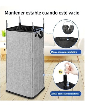 Cesto para ropa Lab.g de tela