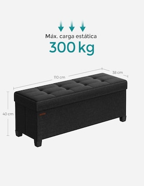 Taburete Melisa Songmics Home de MDF