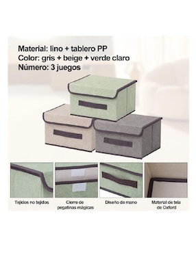 Set caja Lab.G rectangular