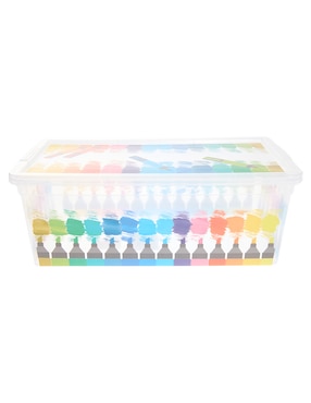 Caja con tapa Zonana Artist rectangular con 2 piezas