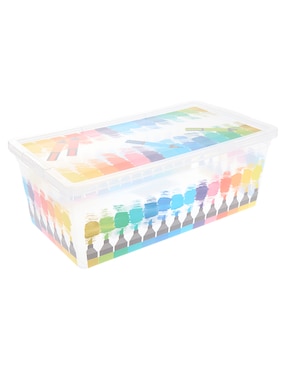 Caja con tapa Zonana Artist rectangular con 2 piezas