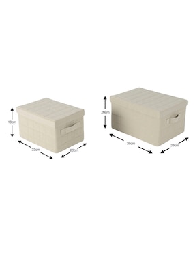 Set caja Haus cuadrada