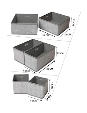 Set caja Lab.G rectangular