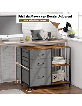 Estante de madera Gomyhome REMIEL