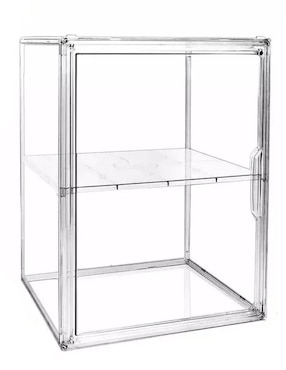 Caja con tapa Lab.G  rectangular con bordes curvos
