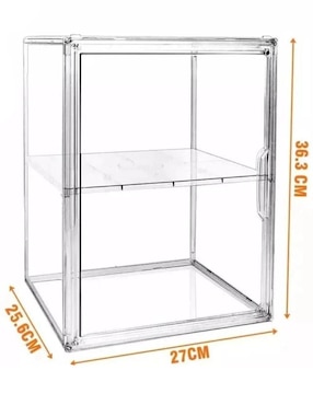 Caja con tapa Lab.G  rectangular con bordes curvos