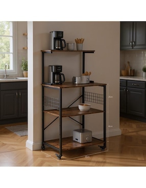 Estante de madera Gomyhome SACHAEL