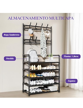 Rack de 5 compartimentos y 5 estantes Xtellar