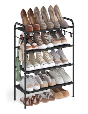 Zapatera armable mueble Songmics Home Davian para 12 pares de zapatos adulto