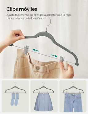 Set gancho Songmics Home Breanna 30 piezas